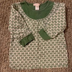 4T Girls 3/4 Sleeve Shirt